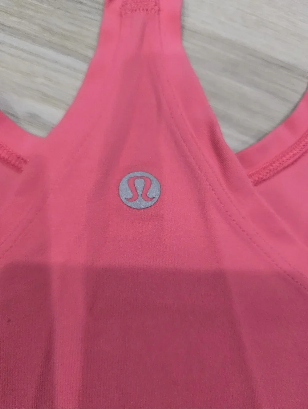 Lululemon Cool Racerback II Pink Tank Top Aprox Size 10 See Measurement